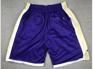 Los Angeles Lakers Hall Of Fame Shorts Purple 
