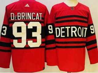 Adidas Detroit Red Wings #93 Alex DeBrincat 2023 Reverse Jersey Red