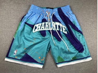 Charlotte Hornets Swingman Shorts Teal