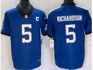 Indianapolis Colts #5 Anthony Richardson Vapor F.U.S.E. Limited Jersey Blue
