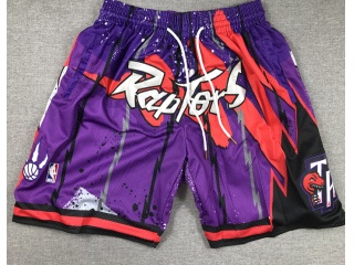 Toronto Raptors Swingman Shorts Purple