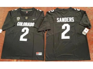 Colorado Buffaloes #2 Shedeur Sanders limited Jersey Black
