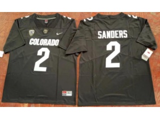  Colorado Buffaloes #2 Shedeur Sanders limited Jersey Black 