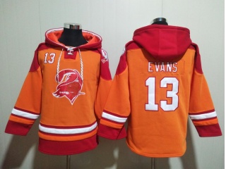 Tampa Bay Buccaneers #13 Mike Evans Hoodies Orange