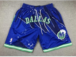 Dallas Mavericks Swingman Shorts Blue