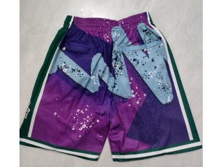 Milwaukee Bucks Swingman Shorts Purple