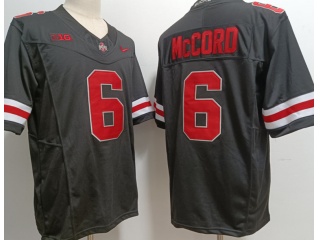 Ohio State Buckeyes #6 Kyle McCord Limited Jersey Black