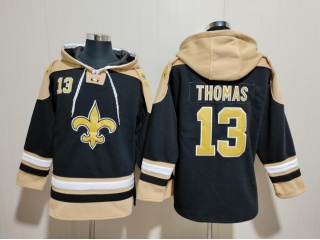 New Orleans Saints #13 Michael Thomas Hoodies Black/Gold