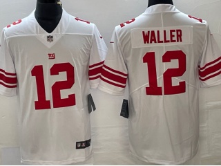 New York Giants #12 Darren Waller Vapor Limited Jersey White