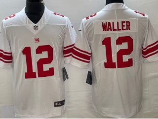 New York Giants #12 Darren Waller Vapor Limited Jersey White 