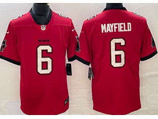 Tampa Bay Buccaneers #6 Baker Mayfield Limited Jersey Red