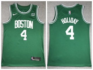 Boston Celtics #4 Jrue Holiday Jersey Green