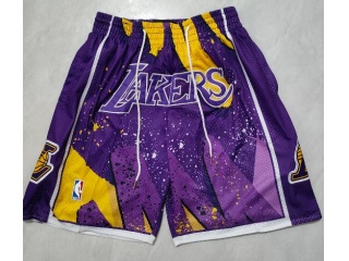 Los Angeles Lakers Swingman Shorts Purple