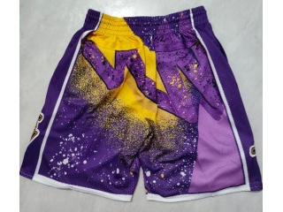 Los Angeles Lakers Swingman Shorts Purple