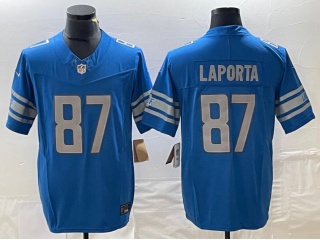 Detroit Lions #87 Sam LaPorta Limited Jersey Blue