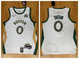 Boston Celtics #0 Jayson Tatum 2024 City Jersey White