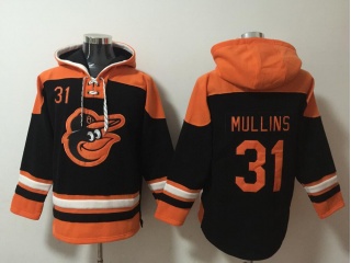 Baltimore Orioles #31 Cedric Mullins Hoodie Black