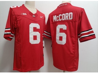 Ohio State Buckeyes #6 Kyle McCord Limited Jersey Red