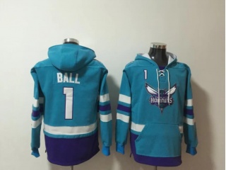 Charlotte Hornets #1 Lamelo Ball Hoodie Teal