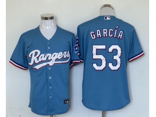 Texas Rangers #53 Adolis García Cool Base Jersey Baby Blue 