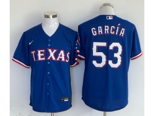 Texas Rangers #53 Adolis García Cool Base Jersey Blue