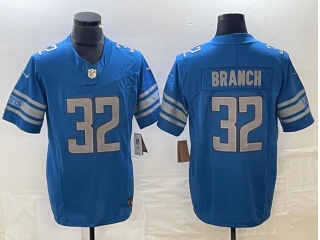 Detroit Lions #32 Brian Branch Vapor Untouchable Limited Jersey Blue