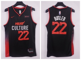 Miami Heat #22 Jimmy Butler 2024 City Jersey Black