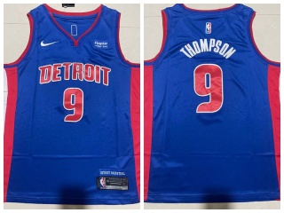 Detroit Pistons #9 Ausar Thompson Jersey Blue