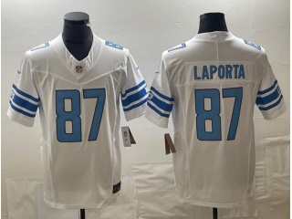 Detroit Lions #87 Sam LaPorta Limited Jersey White