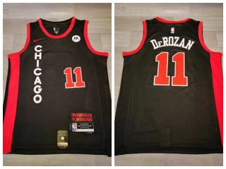 Chicago Bulls #11 DeMar Derozan 2024 City Jersey Black