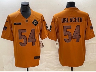 Chicago Bears #54 Brian Urlacher 2023 Salute to Service Limited Jersey Brown