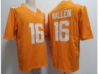 Texas Longhorns #16 Morgan Wallen Jersey Orange