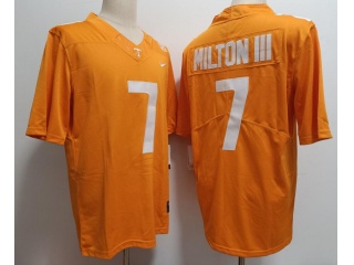 Texas Longhorns #7 Joe Milton III Jersey Orange