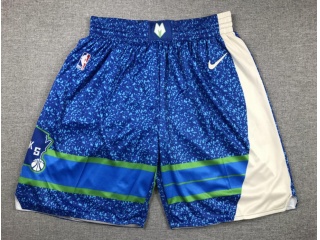 Milwaukee Bucks 2024 City Shorts Blue