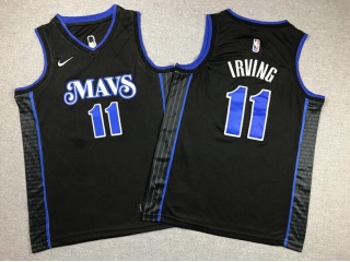 Youth Dallas Mavericks #11 Kyrie Irving 2024 City Jerseys Black