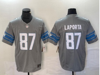 Detroit Lions #87 Sam LaPorta Limited Jersey Grey