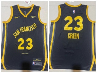 Golden State Warriors #23 Draymond Green 2024 Jersey Black City