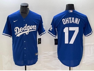 Los Angeles Dodgers #17 Shohei Ohtani Cool Base Jersey Blue