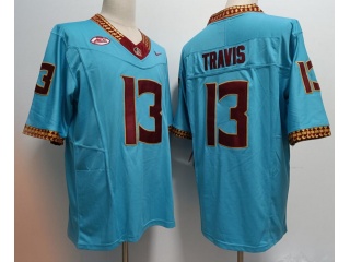 Florida State Seminoles #13 Jordan Travis Limited Jersey Blue