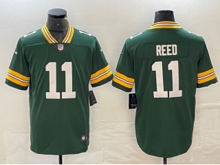 Green Bay Packers #11 Jayden Reed Vapor Limited Jersey Green