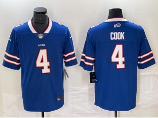 Buffalo Bills #4 James Cook Limited Jersey Blue