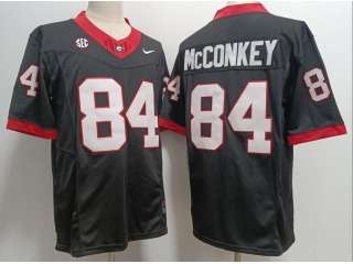 Georgia Bulldogs #84 Ladd McConkey 3rd Limited Jersey Black