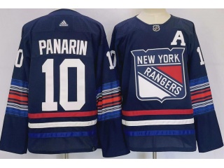 Adidas New York Rangers #10 Artemi Panarin 2024 Alternate Jersey Navy Blue