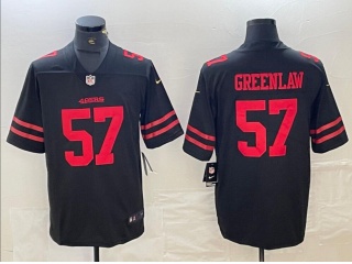 San Francisco 49ers #57 Dre Greenlaw New Style Limited Jersey Black