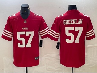 San Francisco 49ers #57 Dre Greenlaw New Style Limited Jersey Red