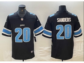 Detroit Lions #20 B.Sanders Limited Jersey Black