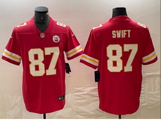 Kansas City Chiefs #87 Taylor Swift Limited Jersey Red