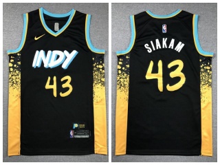 Nike Indiana Pacers #43 Pascal Siakam 2024 City Jersey Black