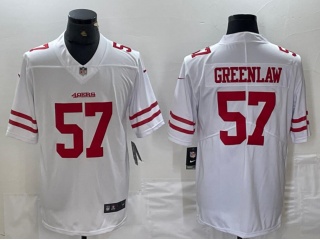 San Francisco 49ers #57 Dre Greenlaw New Style Limited Jersey White