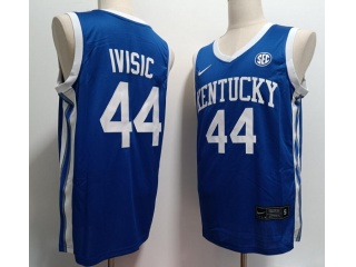 Kentucky Wildcats #44 Zvonimir Ivisic Jersey Blue